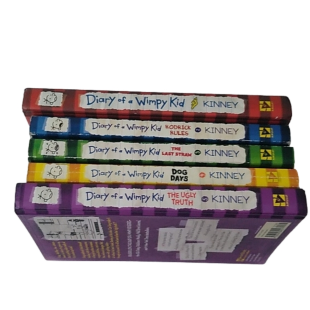 Diary of a Wimpy Kid Books 1-5 Set